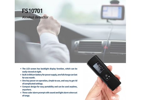 Vehicle alcohol detection device