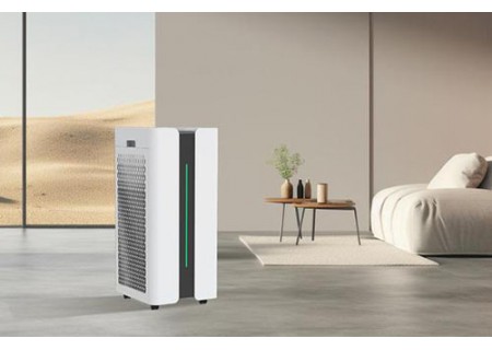 How do air purifiers detect air quality?